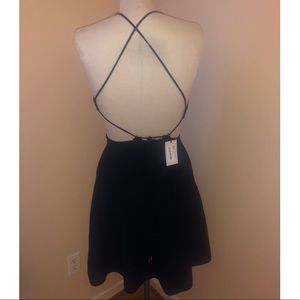 Cut Out Black Slater Dress NWT